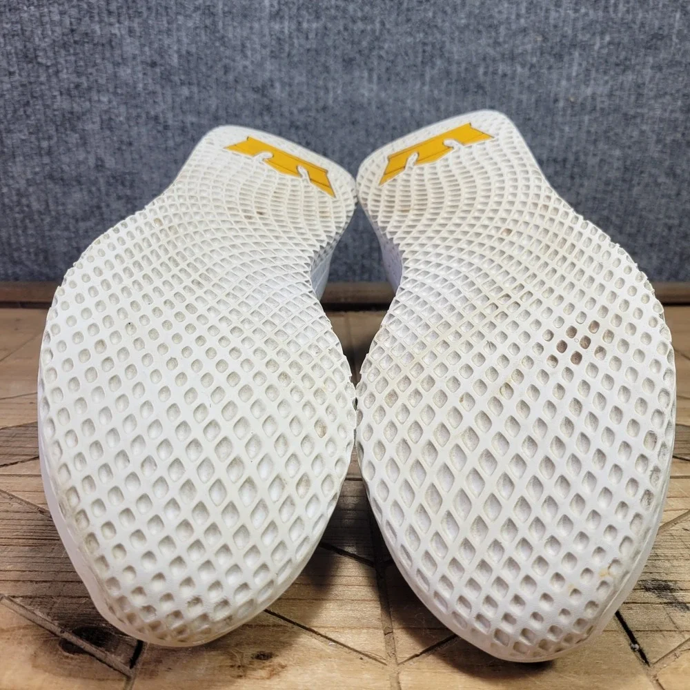 Supra‎ Titanium Men's 10 Gunmetal Gray Black Gold Athletic Suede Modern Sneakers - Picture 9 of 13